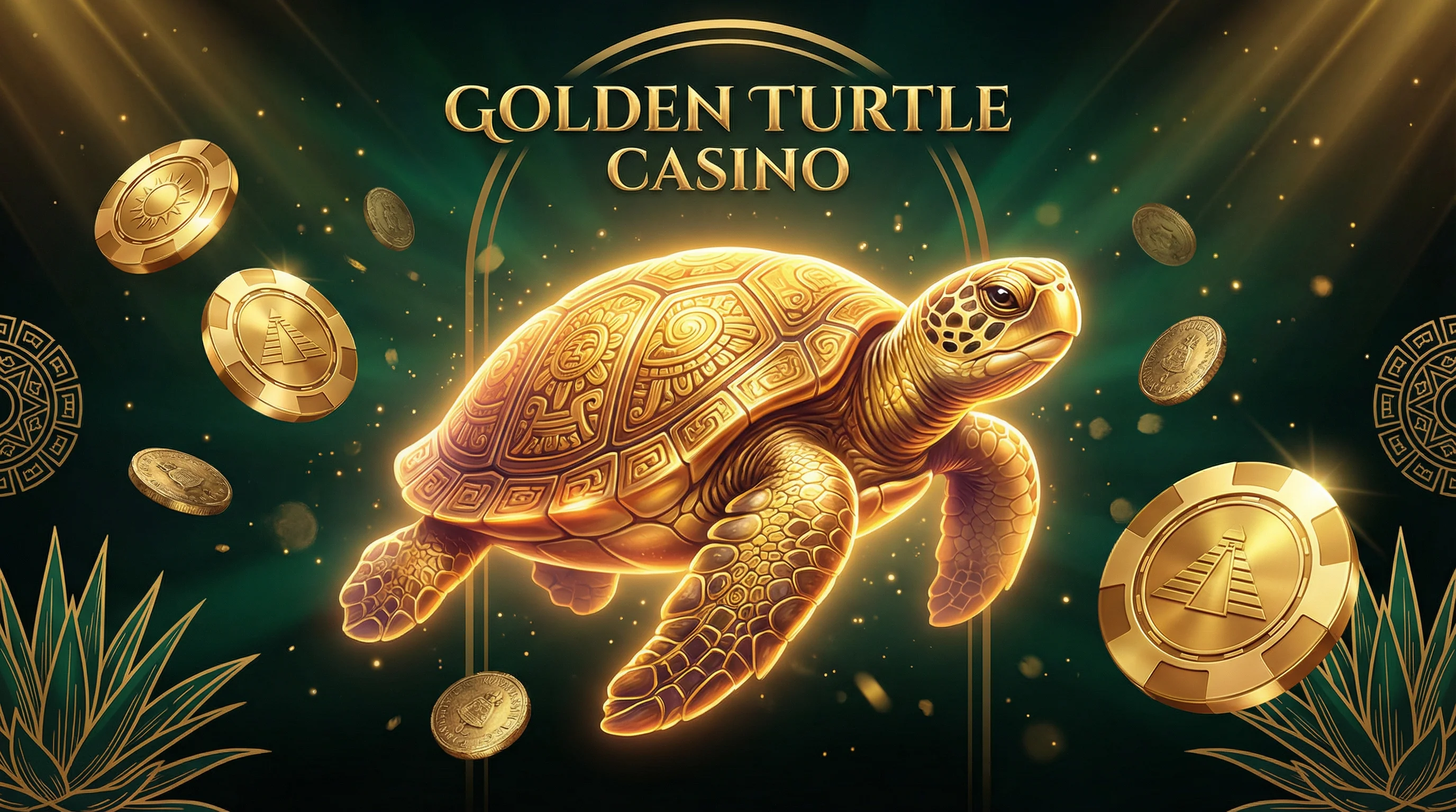 Casino betway login con tema de tortuga dorada y monedas de oro